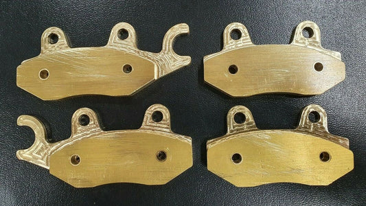 Can-Am Commander Solid Brass brake pads FRONTS/REARS, 715500335, 715500336